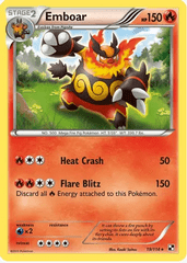 Emboar - 19/114 - Holo Rare